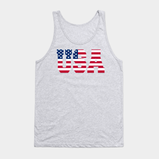 Usa Tank Top - usa by martian